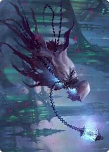 Wanderlight Spirit Art Card [Innistrad: Crimson Vow Art Series]