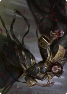 Bloodcrazed Socialite Art Card [Innistrad: Crimson Vow Art Series]