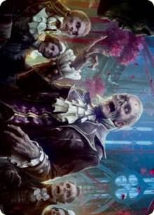 Undead Butler Art Card [Innistrad: Crimson Vow Art Series]
