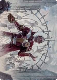 Cemetery Gatekeeper Art Card [Innistrad: Crimson Vow Art Series]