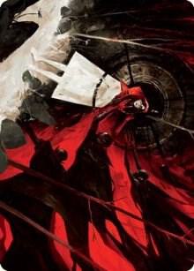 Curse of Hospitality Art Card [Innistrad: Crimson Vow Art Series]