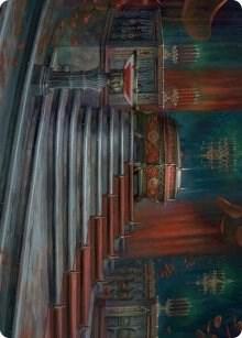 Edgar Markov's Coffin Art Card [Innistrad: Crimson Vow Art Series]