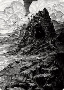 Mountain Art Card [Innistrad: Crimson Vow Art Series]