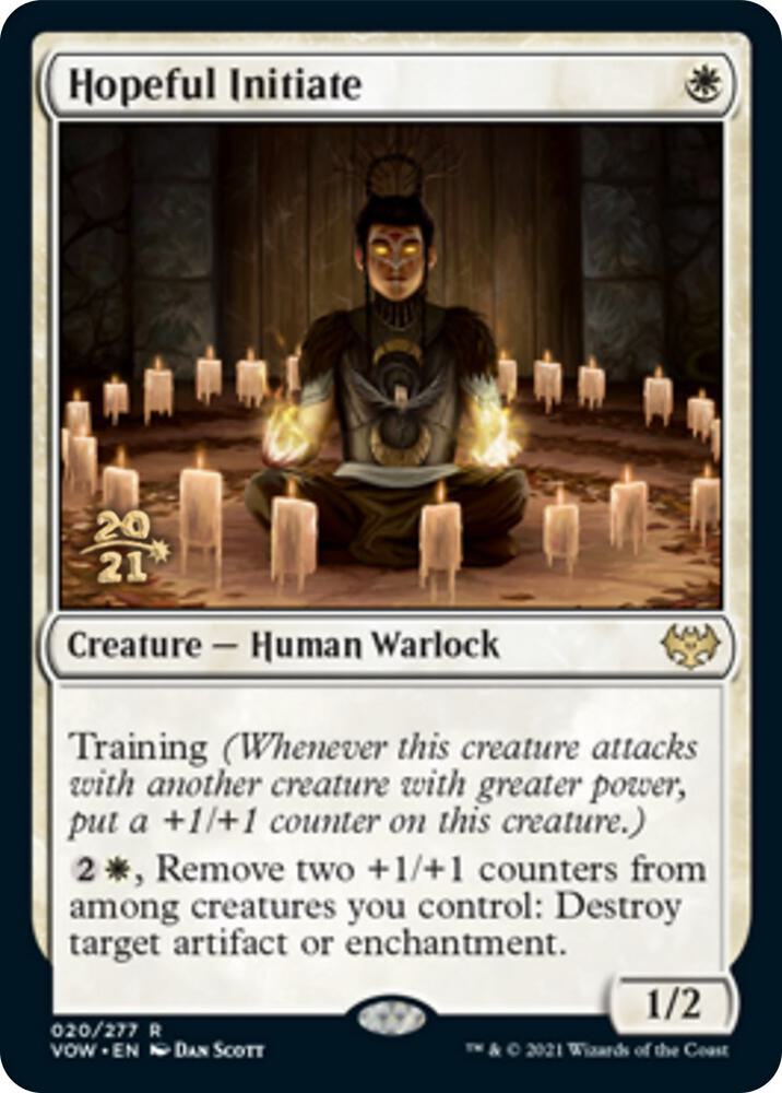 Hopeful Initiate [Innistrad: Crimson Vow Prerelease Promos]