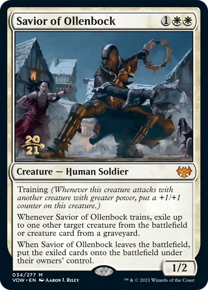 Savior of Ollenbock [Innistrad: Crimson Vow Prerelease Promos]