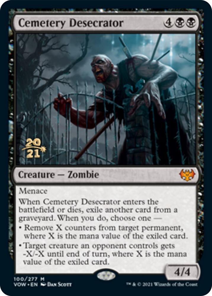 Cemetery Desecrator [Innistrad: Crimson Vow Prerelease Promos]