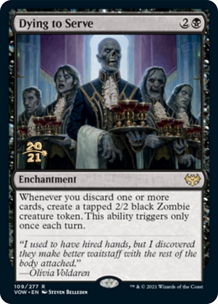 Dying to Serve [Innistrad: Crimson Vow Prerelease Promos]