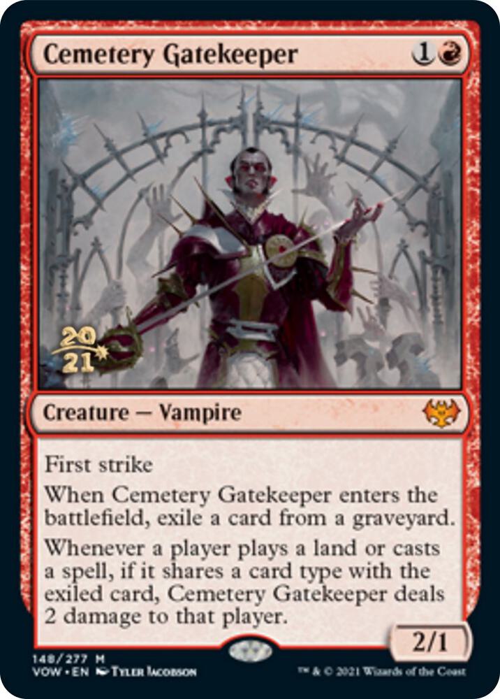 Cemetery Gatekeeper [Innistrad: Crimson Vow Prerelease Promos]