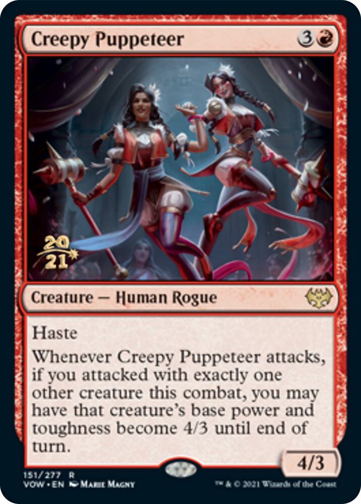 Creepy Puppeteer [Innistrad: Crimson Vow Prerelease Promos]