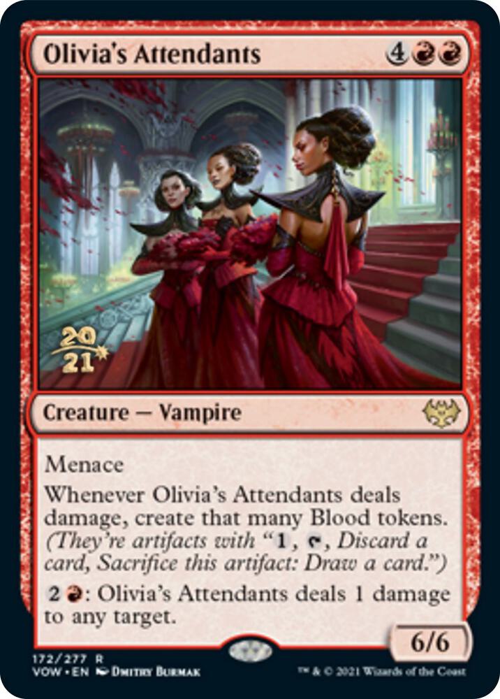 Olivia's Attendants [Innistrad: Crimson Vow Prerelease Promos]