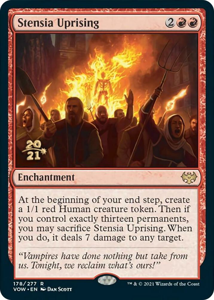 Stensia Uprising [Innistrad: Crimson Vow Prerelease Promos]