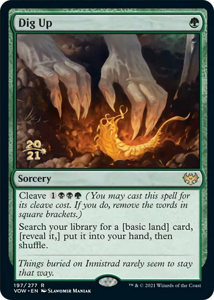 Dig Up [Innistrad: Crimson Vow Prerelease Promos]
