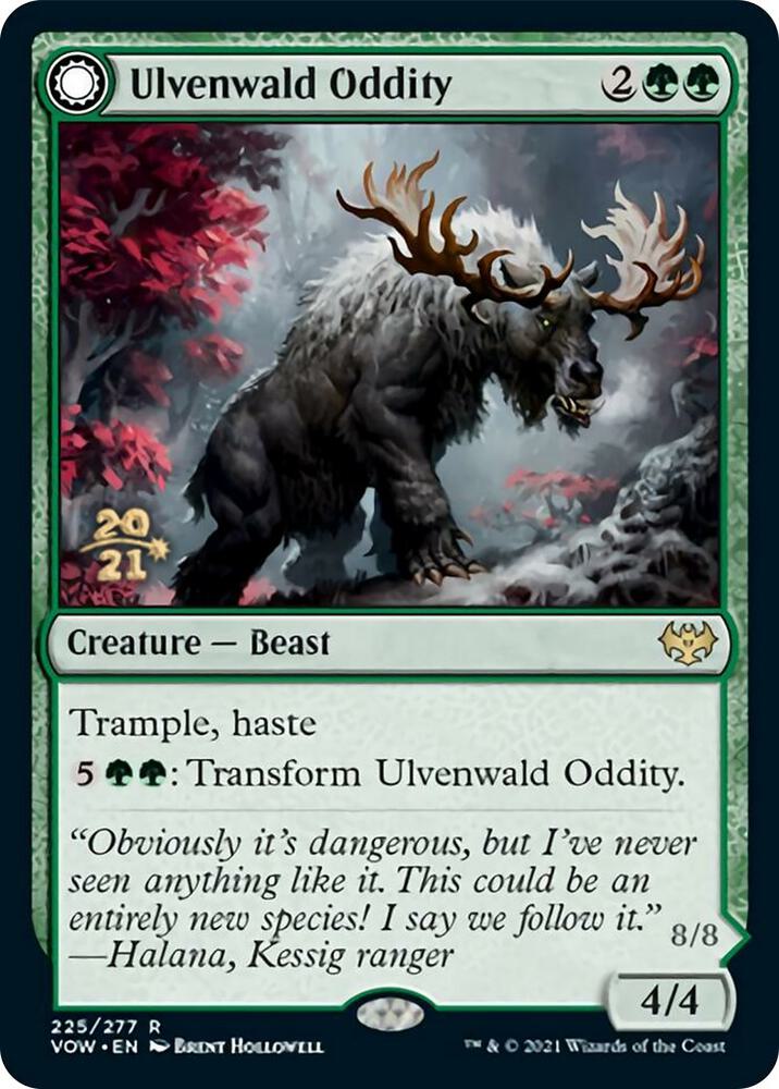 Ulvenwald Oddity // Ulvenwald Behemoth [Innistrad: Crimson Vow Prerelease Promos]