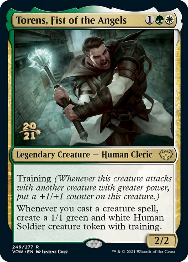 Torens, Fist of the Angels [Innistrad: Crimson Vow Prerelease Promos]