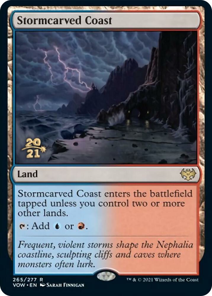 Stormcarved Coast [Innistrad: Crimson Vow Prerelease Promos]