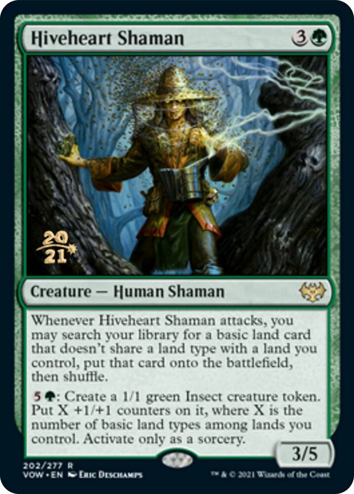 Hiveheart Shaman [Innistrad: Crimson Vow Prerelease Promos]