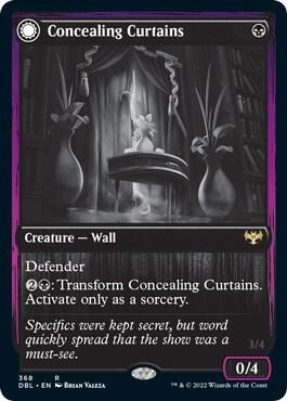 Concealing Curtains // Revealing Eye [Innistrad: Double Feature]