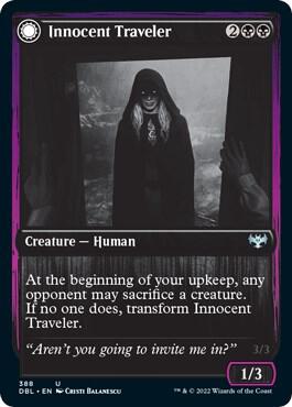 Innocent Traveler // Malicious Invader [Innistrad: Double Feature]