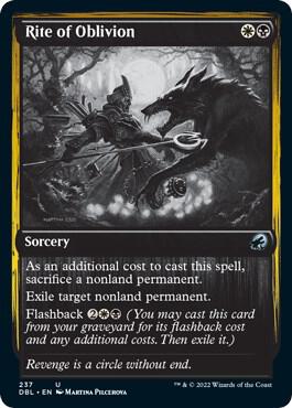 Rite of Oblivion [Innistrad: Double Feature]