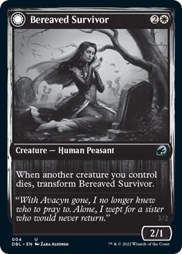 Bereaved Survivor // Dauntless Avenger [Innistrad: Double Feature]