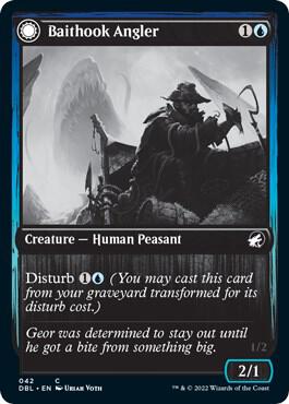 Baithook Angler // Hook-Haunt Drifter [Innistrad: Double Feature]