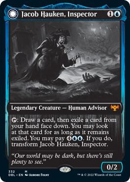 Jacob Hauken, Inspector // Hauken's Insight [Innistrad: Double Feature]