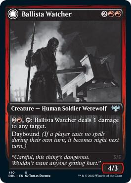 Ballista Watcher // Ballista Wielder [Innistrad: Double Feature]
