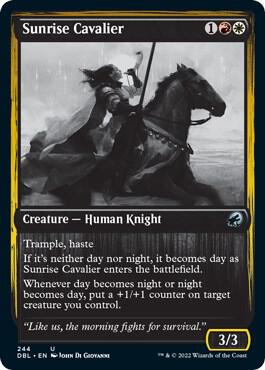 Sunrise Cavalier [Innistrad: Double Feature]