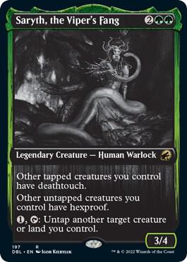 Saryth, the Viper's Fang [Innistrad: Double Feature]