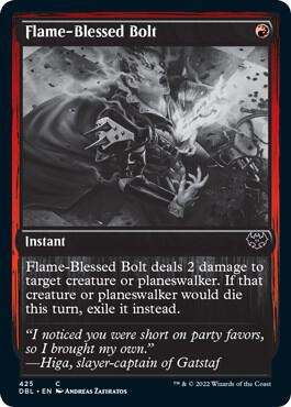 Flame-Blessed Bolt [Innistrad: Double Feature]
