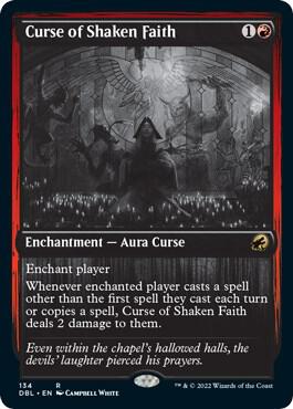 Curse of Shaken Faith [Innistrad: Double Feature]
