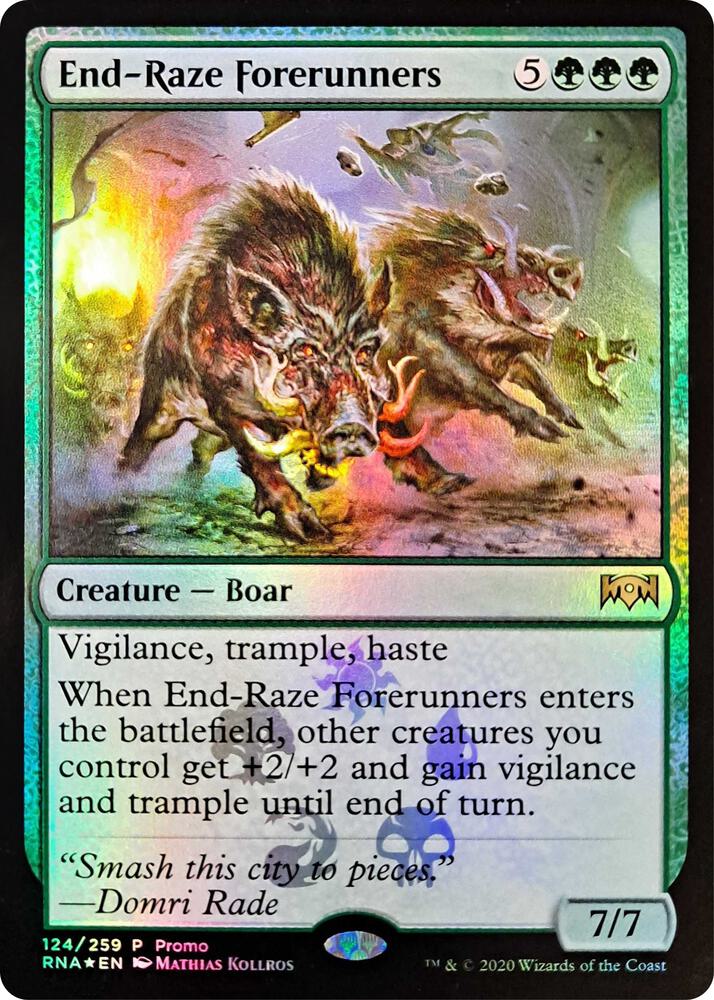 End-Raze Forerunners [Ravnica Allegiance Promos]