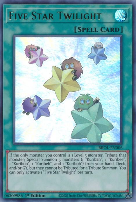 Five Star Twilight [BROL-EN006] Ultra Rare