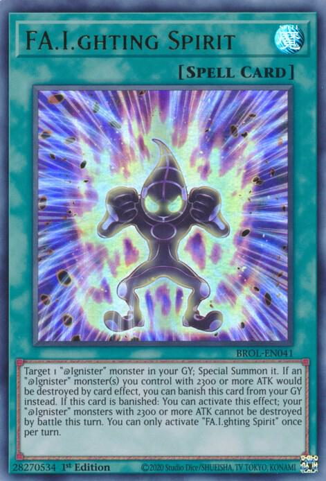 FA.I.ghting Spirit [BROL-EN041] Ultra Rare
