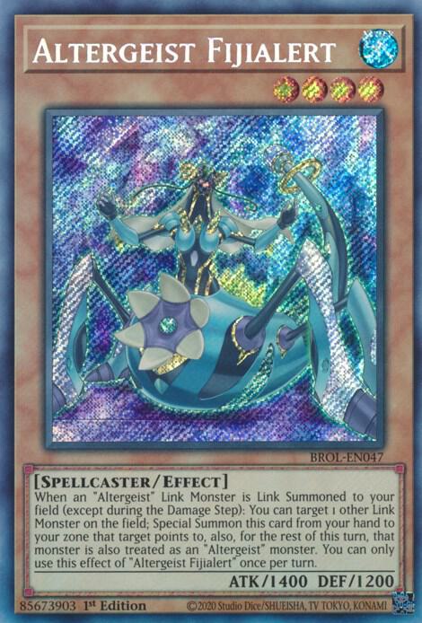Altergeist Fijialert [BROL-EN047] Secret Rare