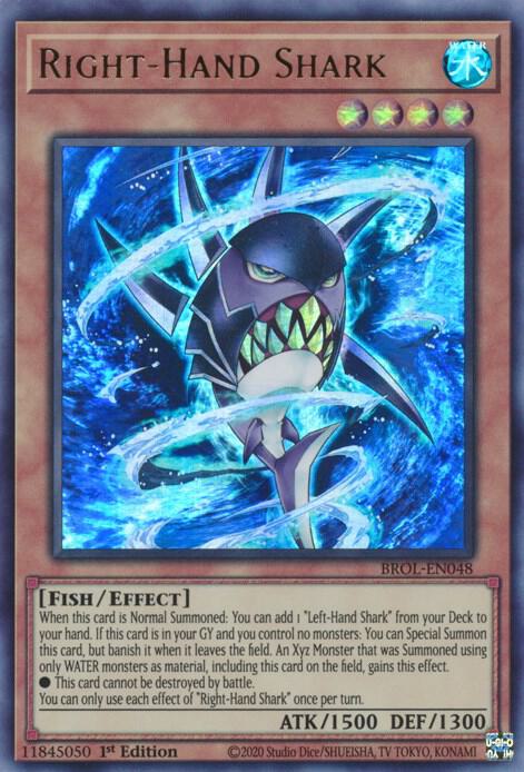 Right-Hand Shark [BROL-EN048] Ultra Rare