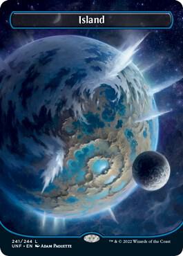 Island (241) (Orbital Space-ic Land) [Unfinity]