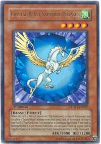 Crystal Beast Sapphire Pegasus [FOTB-EN007] Ultra Rare