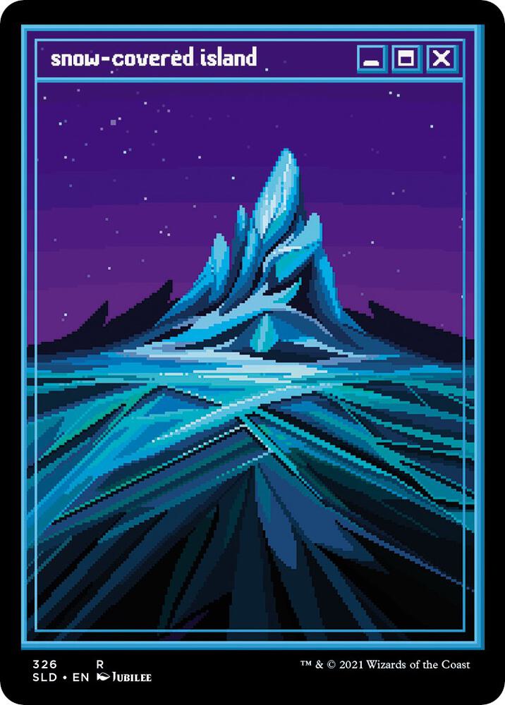 Snow-Covered Island (326) [Secret Lair Drop Series]