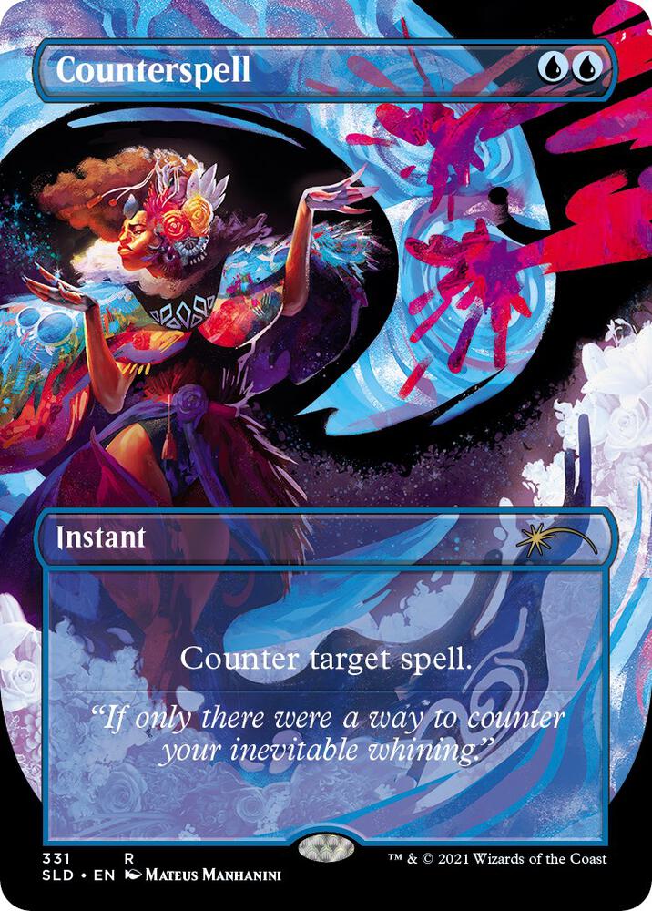 Counterspell (Borderless) [Secret Lair Drop Series]
