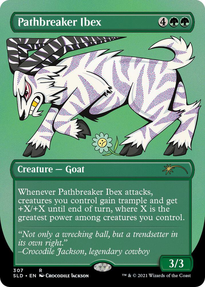 Pathbreaker Ibex (Borderless) [Secret Lair Drop Series]