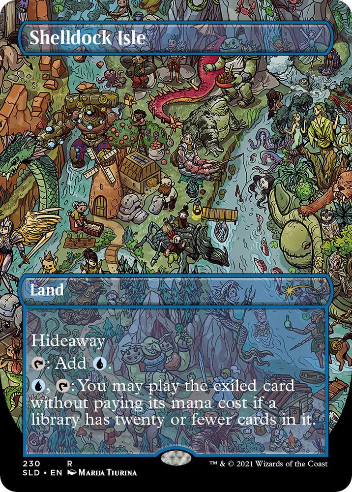Shelldock Isle (230) (Borderless) [Secret Lair Drop Series]