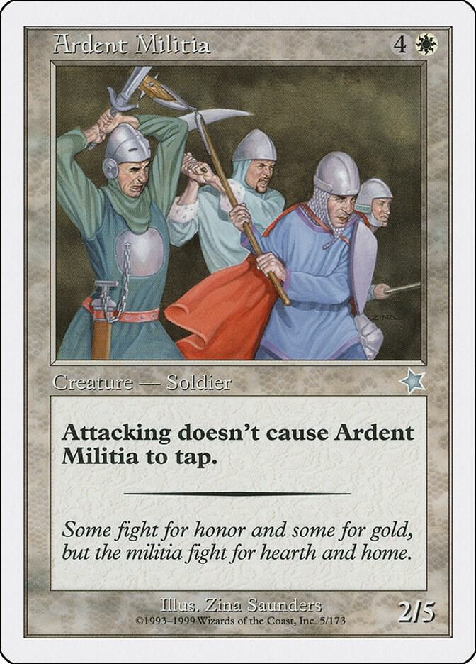 Ardent Militia [Starter 1999]
