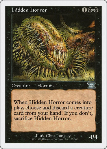 Hidden Horror [Classic Sixth Edition]