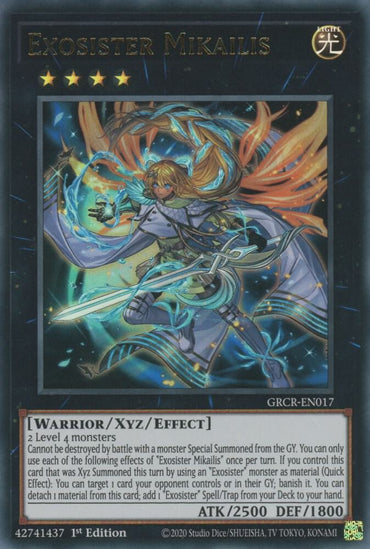 Exosister Mikailis [GRCR-EN017] Ultra Rare