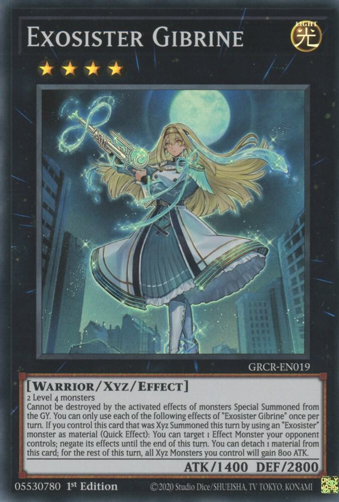 Exosister Gibrine [GRCR-EN019] Super Rare