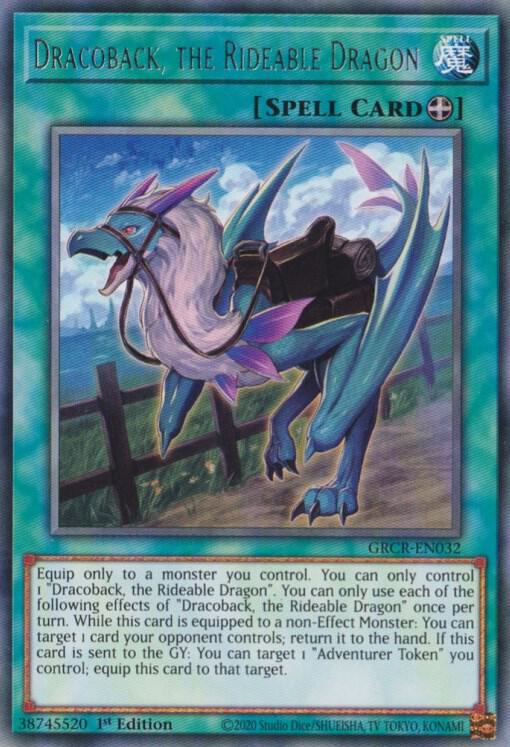 Dracoback, the Rideable Dragon [GRCR-EN032] Rare