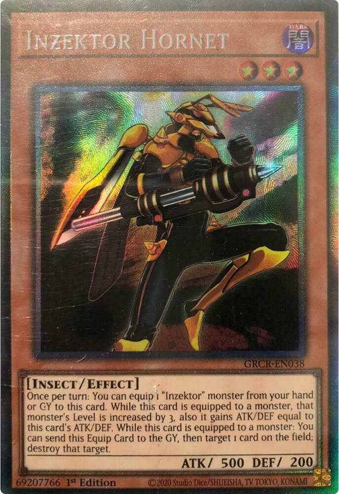 Inzektor Hornet [GRCR-EN038] Collector's Rare