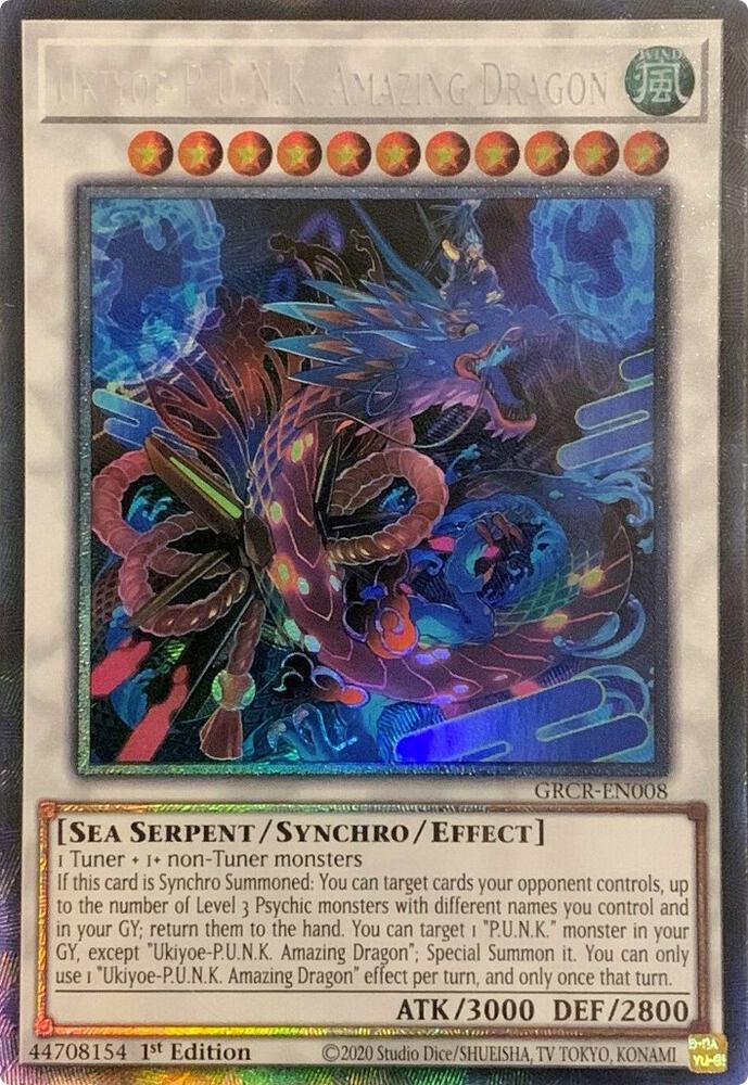 Ukiyoe-P.U.N.K. Amazing Dragon [GRCR-EN008] Collector's Rare