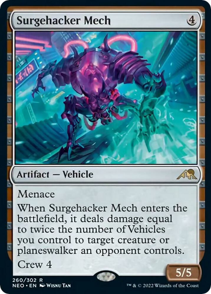 Surgehacker Mech [Kamigawa: Neon Dynasty]